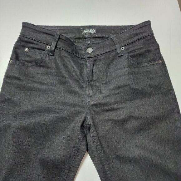 Arturo Denim Black Stretch Japanese Denim So Tough Skinny Jeans - Picture 4 of 8